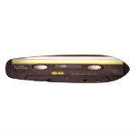 Cassette Tape Black Skateboard Oldschool