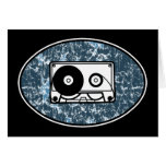 Cassette Tape Blue cards