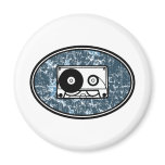 Cassette Tape Blue magnets