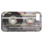 Cassette Tape Clear iPhone 5 Case