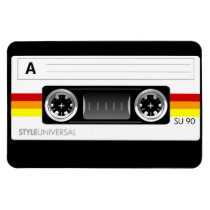 artsprojekt, cassette, tape, cassette tape, retro, 1980&#39;s, recording, audio, [[missing key: type_fuji_fleximagne]] med brugerdefineret grafisk design
