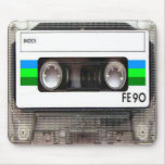Cassette Tape Green Mouse Pad mousepads