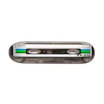 Cassette Tape Green Skateboard Mini