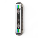 Cassette Tape Green Skateboard Pro