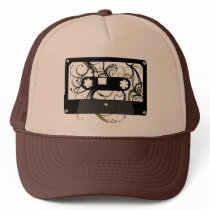 Cassette Tape hats by tshirtypoo Cassette Tape hats