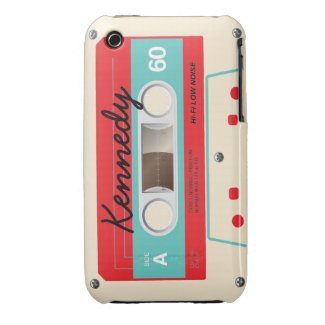 Cassette Tape iPhone 3 Case-Mate Case