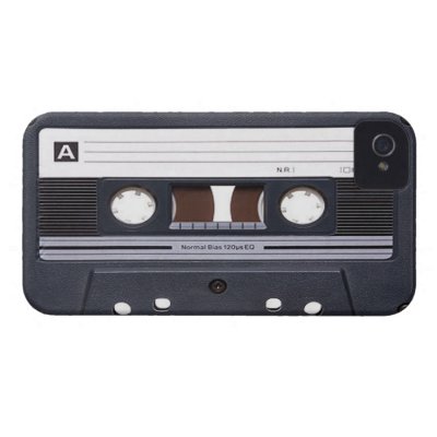 Cassette Tape iPhone 4 Case-Mate Case