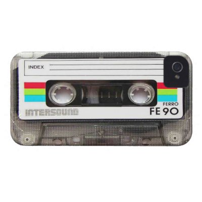 Cassette Tape iPhone 4 Cover