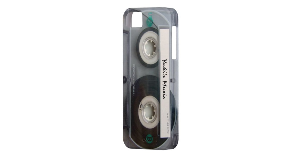 Cassette Tape iphone 5 case Zazzle