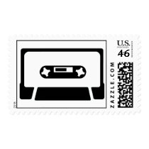 Cassette Tape postage stamp