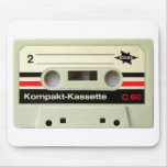 Cassette Tape White Mouse Pad mousepads