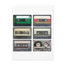 Cassette Tapes postcards by tshirtypoo Cassette Tapes postcards