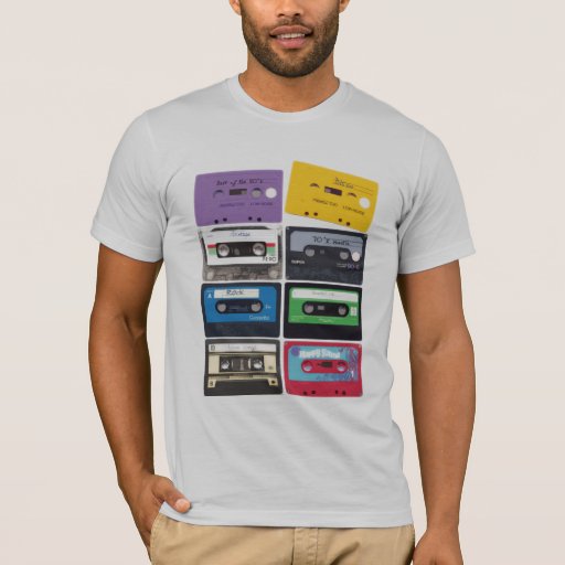cassette tapes Tshirt Zazzle