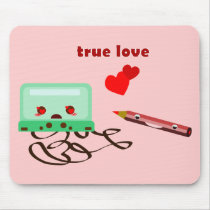 cassettes love mousepads