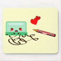 cassettes love mousepads