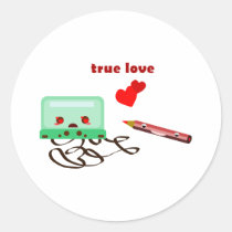 cassettes love stickers