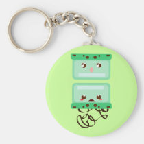 cassettes trouble keychains
