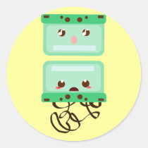 cassettes trouble stickers