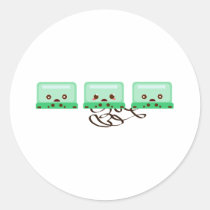 cassettes trouble stickers