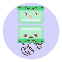 cassettes trouble stickers