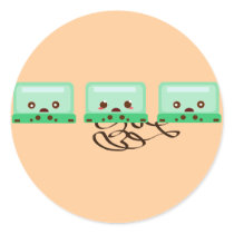 cassettes trouble stickers