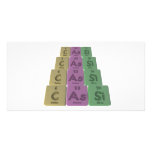 Cassi as Carbon Arsenic  Silicon Customized Photo Card