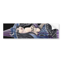 Cassia - Witch Bumper Sticker bumper stickers by nikkiburnette Cassia - Witch Bumper Sticker bumper stickers