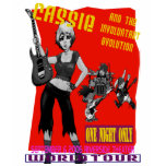Cassie and The Involuntary Evolution t-shirts
