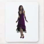Cassie Sweet Lace Dress Pinup mousepads