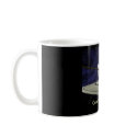 Cassini over Saturn Mug