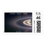 Cassini - Saturn - Earth postage