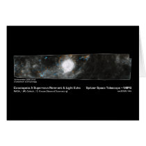 Cassiopeia A Supernova Remnant & Light Echo NASA cards