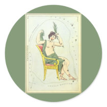 Cassiopeia Constellation stickers by YesterdayCafe Cassiopeia Constellation stickers