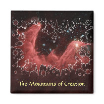 Cassiopeia Nebula - Magnet #3 by bontondesigns Cassiopeia Nebula - Magnet #3