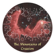 Cassiopeia Nebula - Sticker #2 by bontondesigns Cassiopeia Nebula - Sticker #2