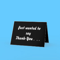 Cassual - Formal Thank you cards