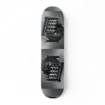 Cast iron fire basket skateboard decks