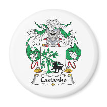 Castanho Family Crest magnets