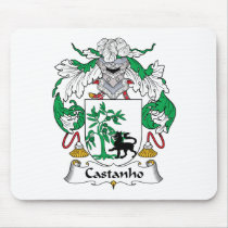 Castanho Family Crest mousepads