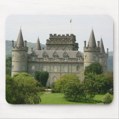 Castel in the United Kingdom Mouse Mat by tommyinin