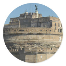 Castel Sant Angelo Round Stickers