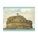 castel sant'angelo postcards