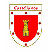 Castellanos Coat of Arms/Family Crest t-shirts