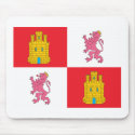 Castile And Leon Flag Mousepad