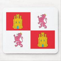 Castile And Leon Flag Mousepad