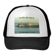 Castill del Morro La Habana Cuba Mesh Hat