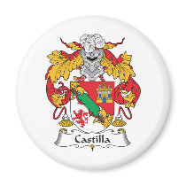 Castilla Family Crest magnets