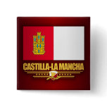 Castilla-La Mancha Flag buttons