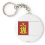 Castilla-La Mancha flag Keychain