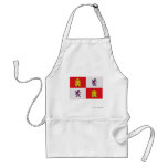 Castilla y León flag aprons
